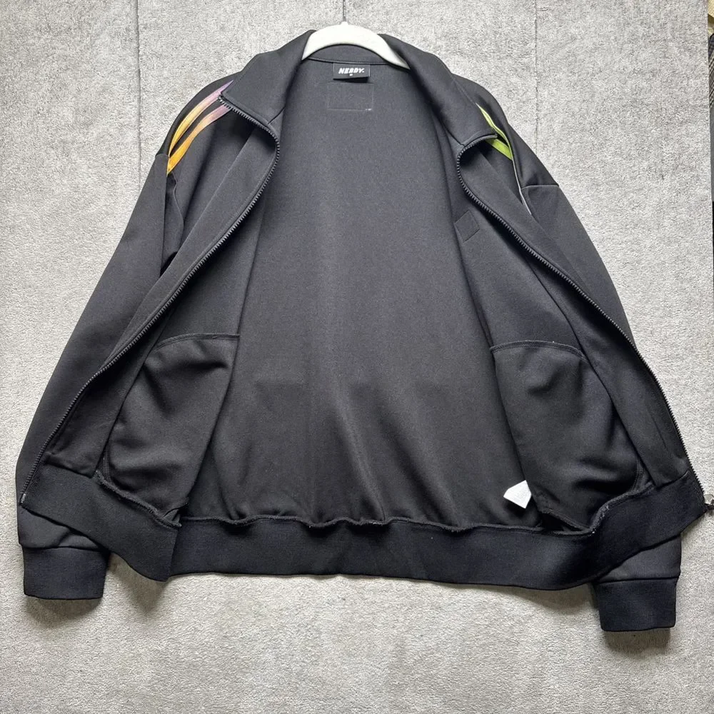 Nerdy Mens Track Jacket Medium Gamer Limited‎ Full Zip